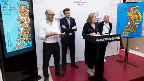 Instantánea de presentación de la Feria del Libro de Cádiz Instantánea de presentación de la Feria del Libro de Cádiz