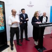 Instantánea de presentación de la Feria del Libro de Cádiz