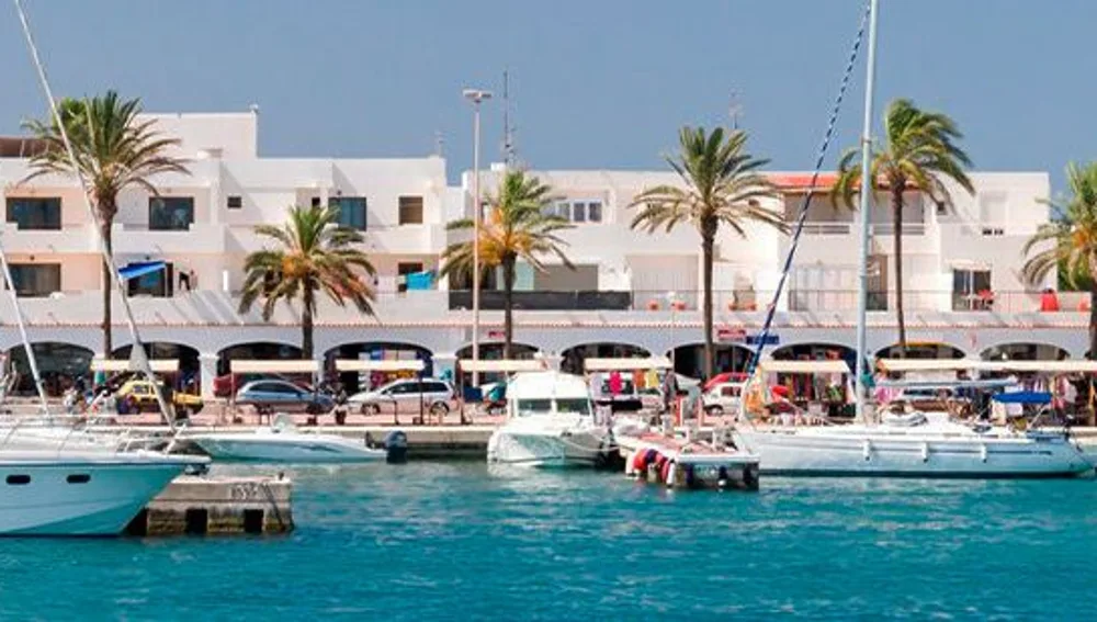 Puerto de la Savina en Formentera Puerto de la Savina en Formentera