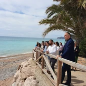Altea estrena nuevo tramo de la senda peatonal de la Playa de Cap Negret Altea estrena nuevo tramo de la senda peatonal de la Playa de Cap Negret