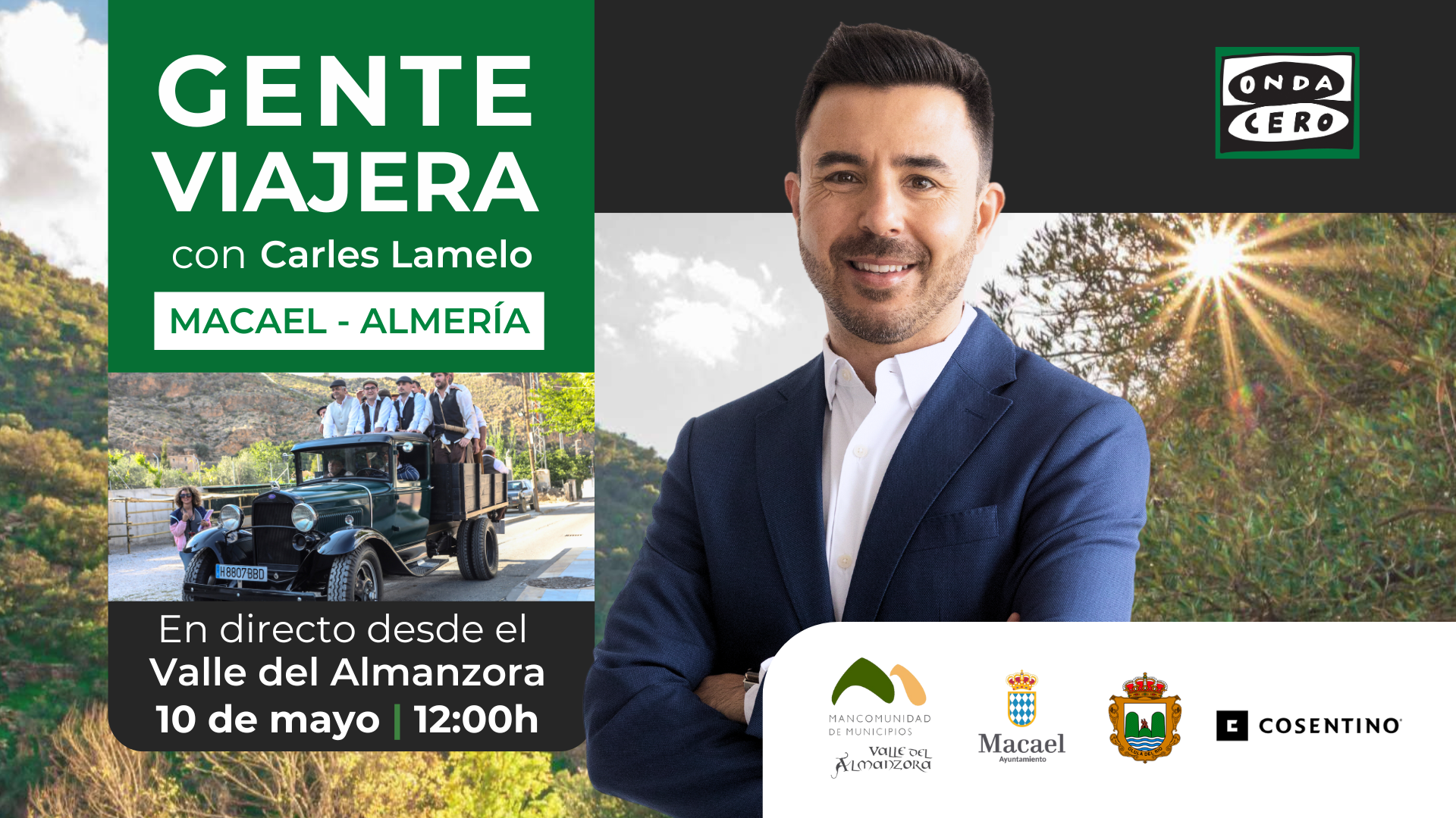 Programa especial de Gente Viajera desde el Valle del Almanzora: la tierra del mármol Programa especial de Gente Viajera desde el Valle del Almanzora: la tierra del mármol