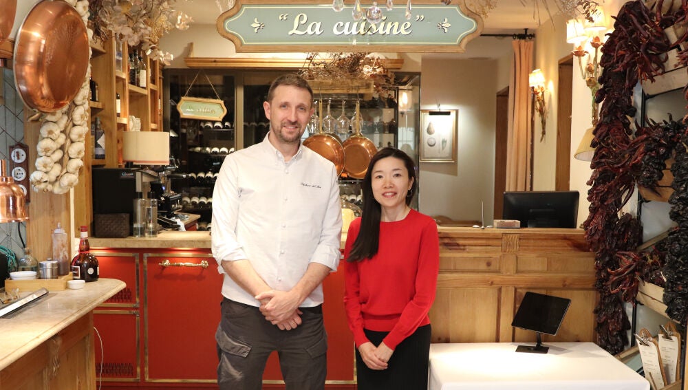 El chef Stéphane del Río y la sumiller japonesa Mayuko Sasayama han diseñado este menú degustación maridado con sake.