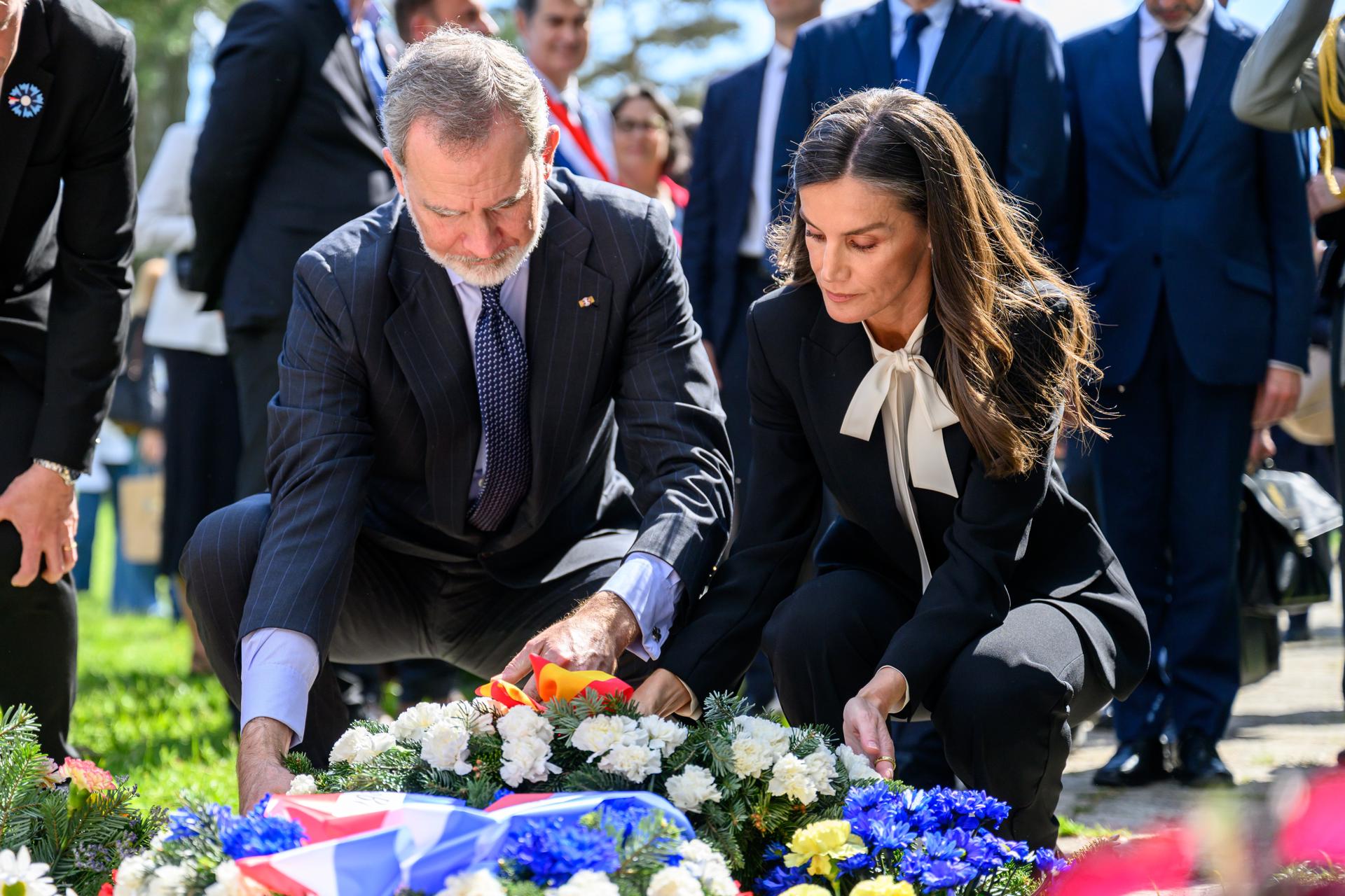 80 aniversario de la liberación de Mauthausen: así ha sido el homenaje de los Reyes a las víctimas españolas 80 aniversario de la liberación de Mauthausen: así ha sido el homenaje de los Reyes a las víctimas españolas