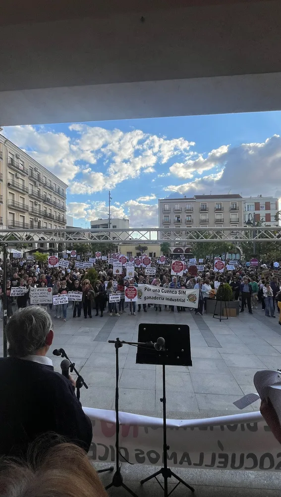 Socuéllamos acogió una protesta contra las plantas de biometano en esta localidad Socuéllamos acogió una protesta contra las plantas de biometano en esta localidad
