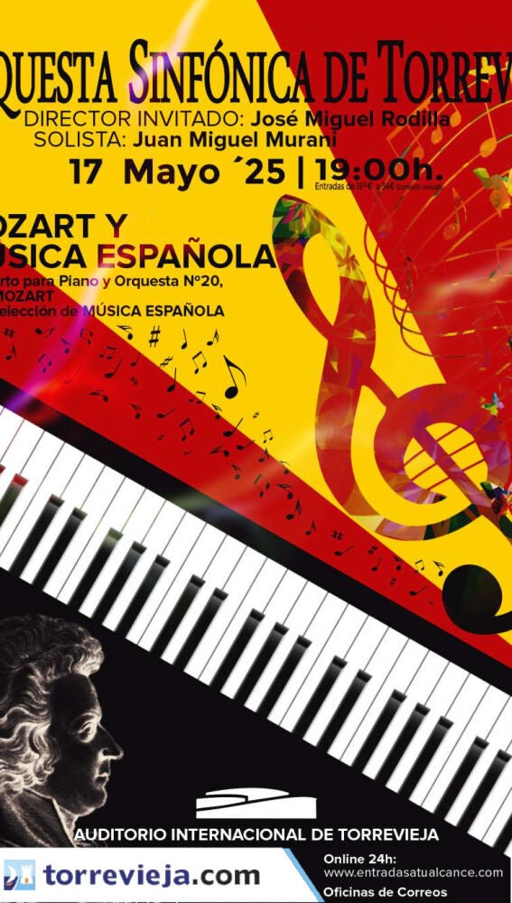 Cartel concierto OST 17 de mayo