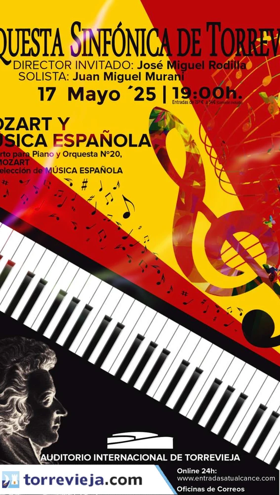 Cartel concierto OST 17 de mayo Cartel concierto OST 17 de mayo