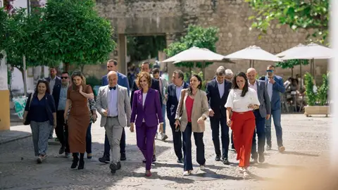 La secretaria general del PSOE-A, María Jesús Montero, en Córdoba antes de una reunión de la Ejecutiva del PSOE-A. - PSOE-A La secretaria general del PSOE-A, María Jesús Montero, en Córdoba antes de una reunión de la Ejecutiva del PSOE-A. - PSOE-A