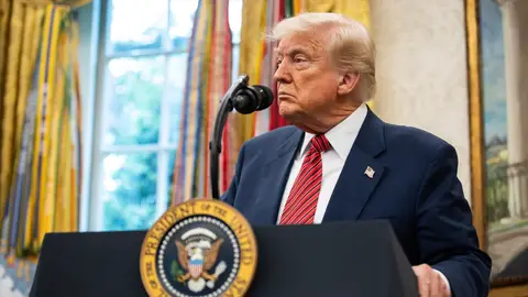 Donald Trump en una foto de archivo Donald Trump en una foto de archivo