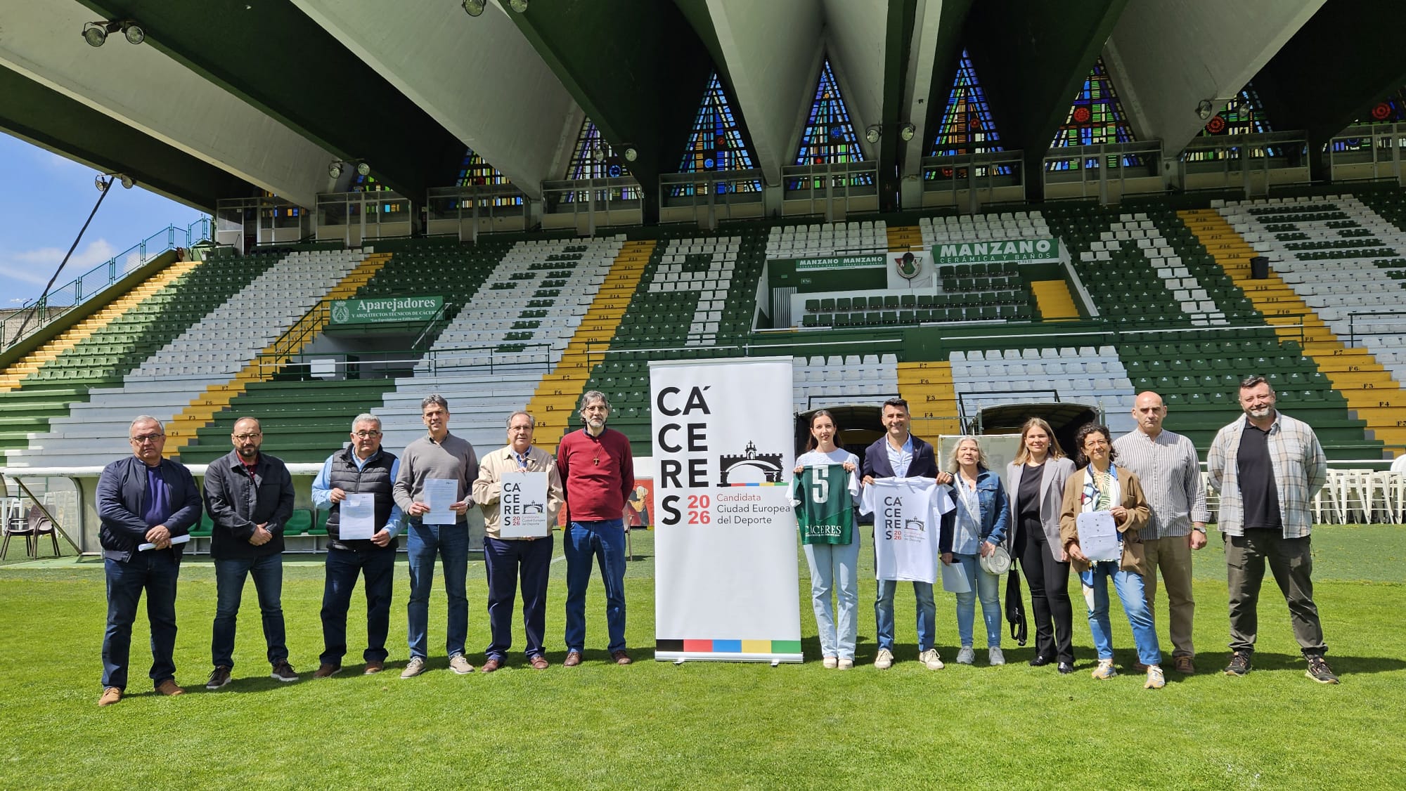Varios clubes cacereños muestran su apoyo a la candidatura de Cáceres como Ciudad Europea del Deporte en 2026 Varios clubes cacereños muestran su apoyo a la candidatura de Cáceres como Ciudad Europea del Deporte en 2026