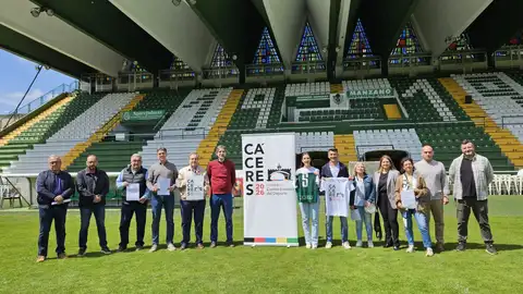 Varios clubes cacereños muestran su apoyo a la candidatura de Cáceres como Ciudad Europea del Deporte en 2026 Varios clubes cacereños muestran su apoyo a la candidatura de Cáceres como Ciudad Europea del Deporte en 2026