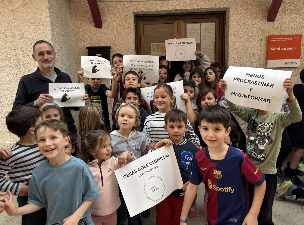 La AMYPA de colegio de Chimillas pide que se agilicen las obras del centro La AMYPA de colegio de Chimillas pide que se agilicen las obras del centro