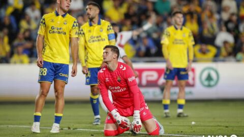 Jugadores de la UD Las Palmas