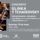 La Colección del Museo Ruso celebra este domingo 18 de mayo a las 12h el concierto "Trío Intermezzo" con motivo del 10º Aniversario 