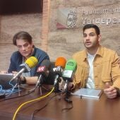 David Casado y Alberto Parrilla, concejales de Unidas por Valdepeñas