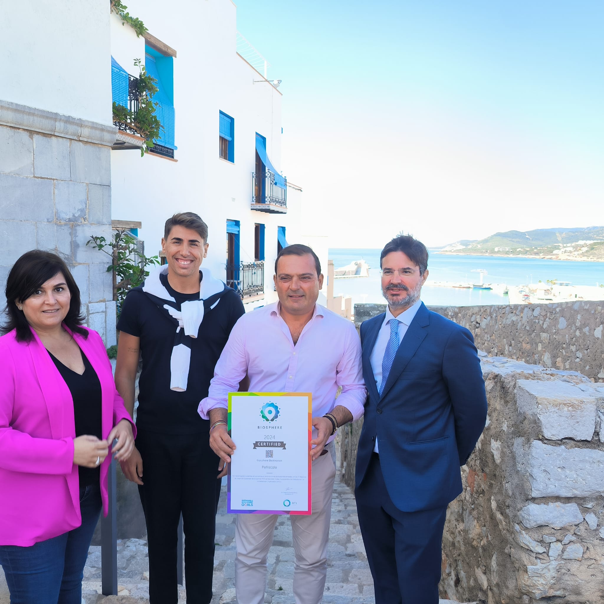 Peñíscola certifica su apuesta por la sostenibilidad con el sello Biosphere en la Comunitat Valenciana Peñíscola certifica su apuesta por la sostenibilidad con el sello Biosphere en la Comunitat Valenciana