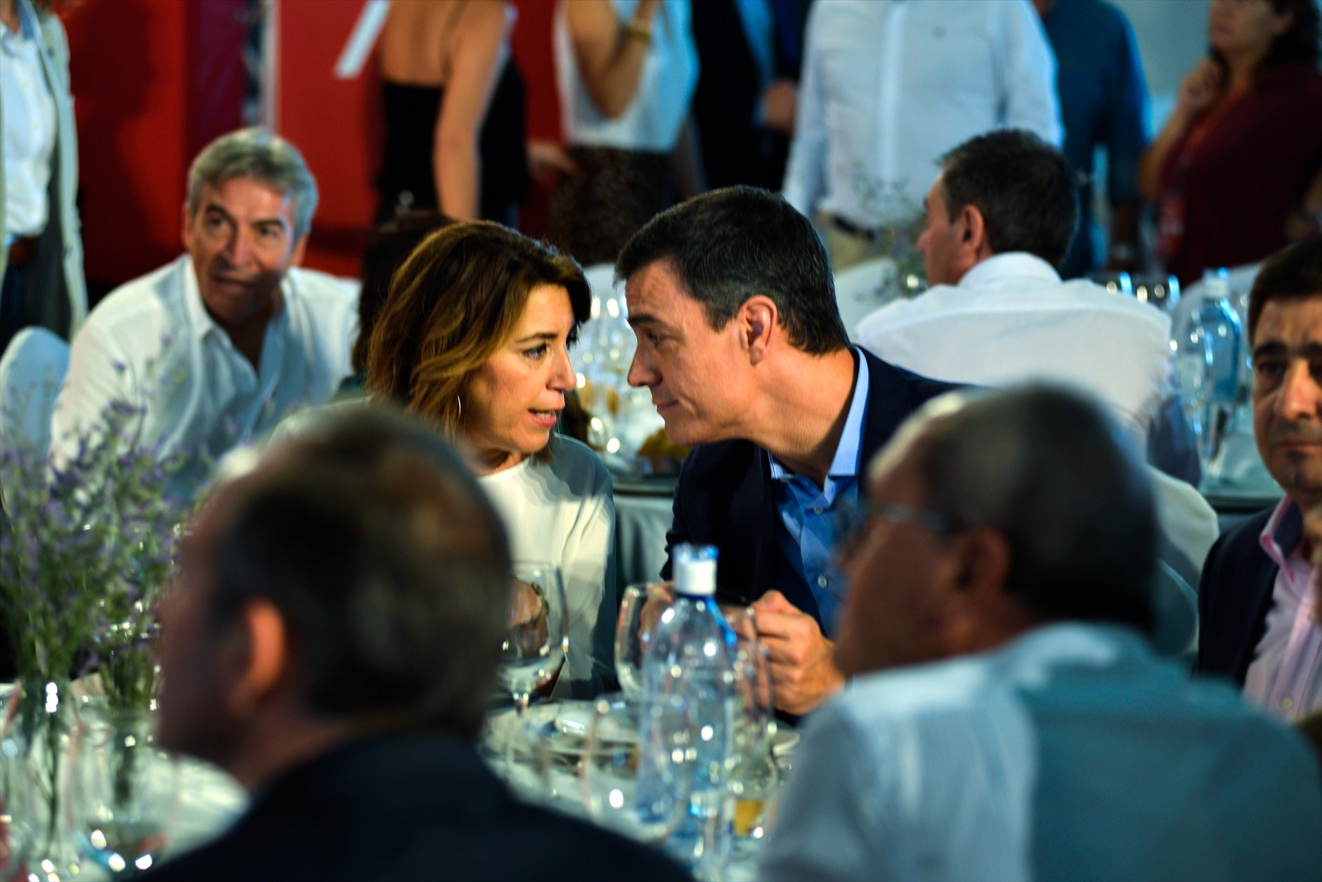 Susana Díaz, tras los mensajes de Sánchez a Ábalos que aluden a ella: "Es verdad, estuve y estoy muy jodida" Susana Díaz, tras los mensajes de Sánchez a Ábalos que aluden a ella: "Es verdad, estuve y estoy muy jodida"