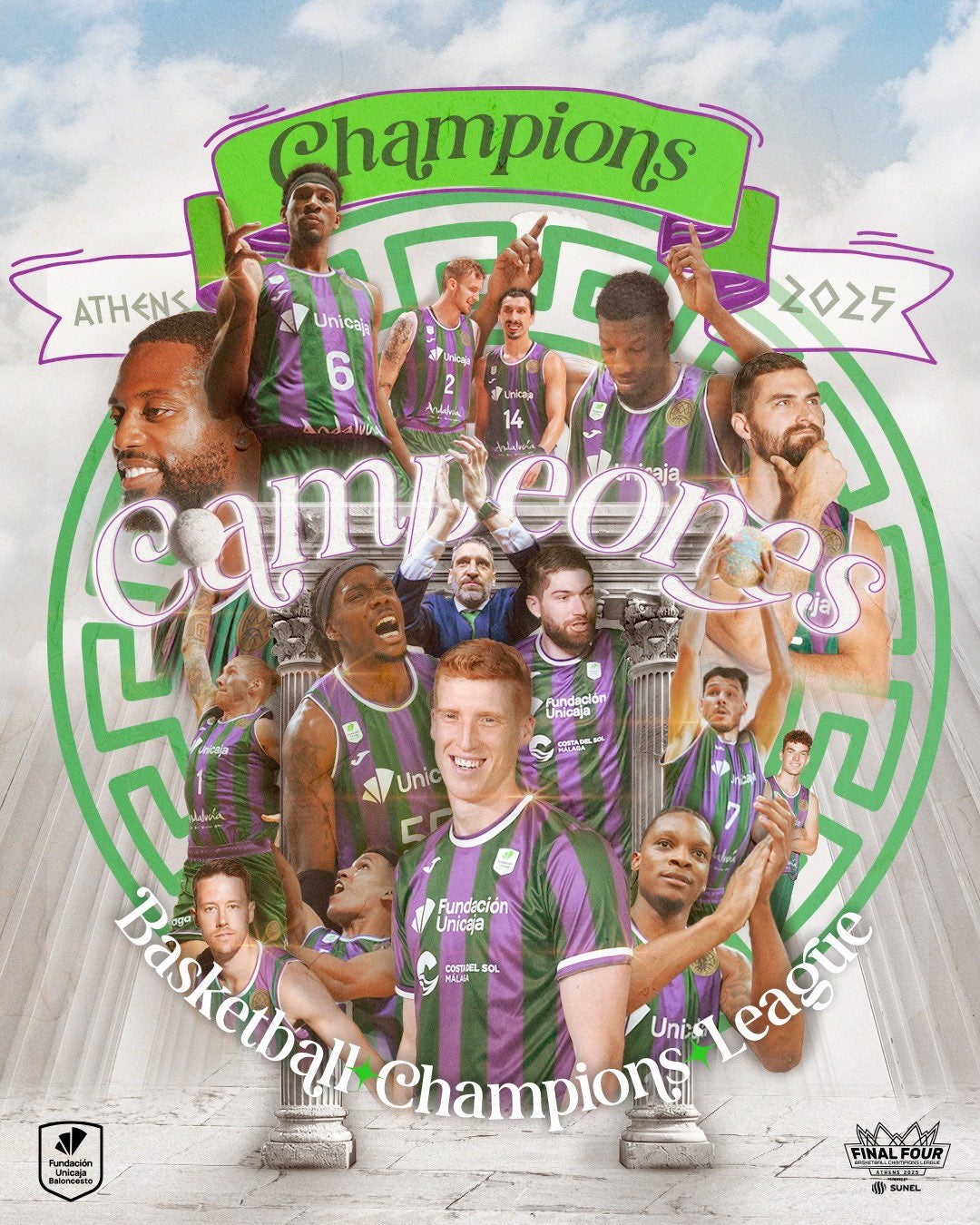 ¿Cómo será la celebración de Unicaja? ¿Cómo será la celebración de Unicaja?