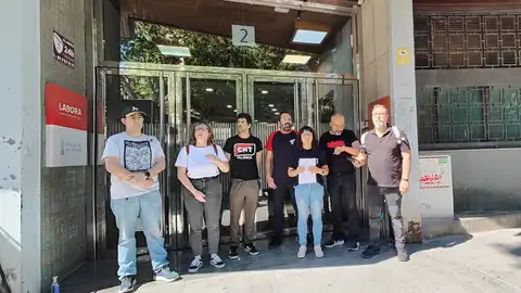 Los sindicatos CGT, Intersindical Valenciana, CNT y COS formalizan la convocatoria de huelga el próximo 29 de mayo. Los sindicatos CGT, Intersindical Valenciana, CNT y COS formalizan la convocatoria de huelga el próximo 29 de mayo.