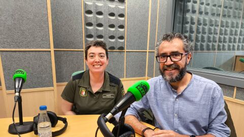 Fatima Hernansaiz y Vicente Poyatos, en Onda Cero Cuenca