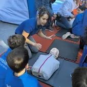 Escolares de Ciudad Real aprenden a realizar la reanimación cardiorespiratoria Escolares de Ciudad Real aprenden a realizar la reanimación cardiorespiratoria