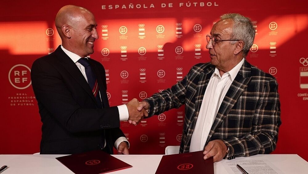 Luis Rubiales y Alejandro Blanco en una foto de archivo