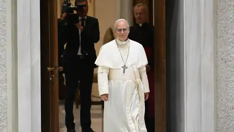 Primer encuentro del papa León XIV con periodistas: "Desarmemos las palabras y ayudaremos a desarmar la Tierra" Primer encuentro del papa León XIV con periodistas: "Desarmemos las palabras y ayudaremos a desarmar la Tierra"