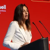 La consellera d'Educació i FP, Esther Niubó, aquest matí a la Llotja de Mar La consellera d'Educació i FP, Esther Niubó, aquest matí a la Llotja de Mar