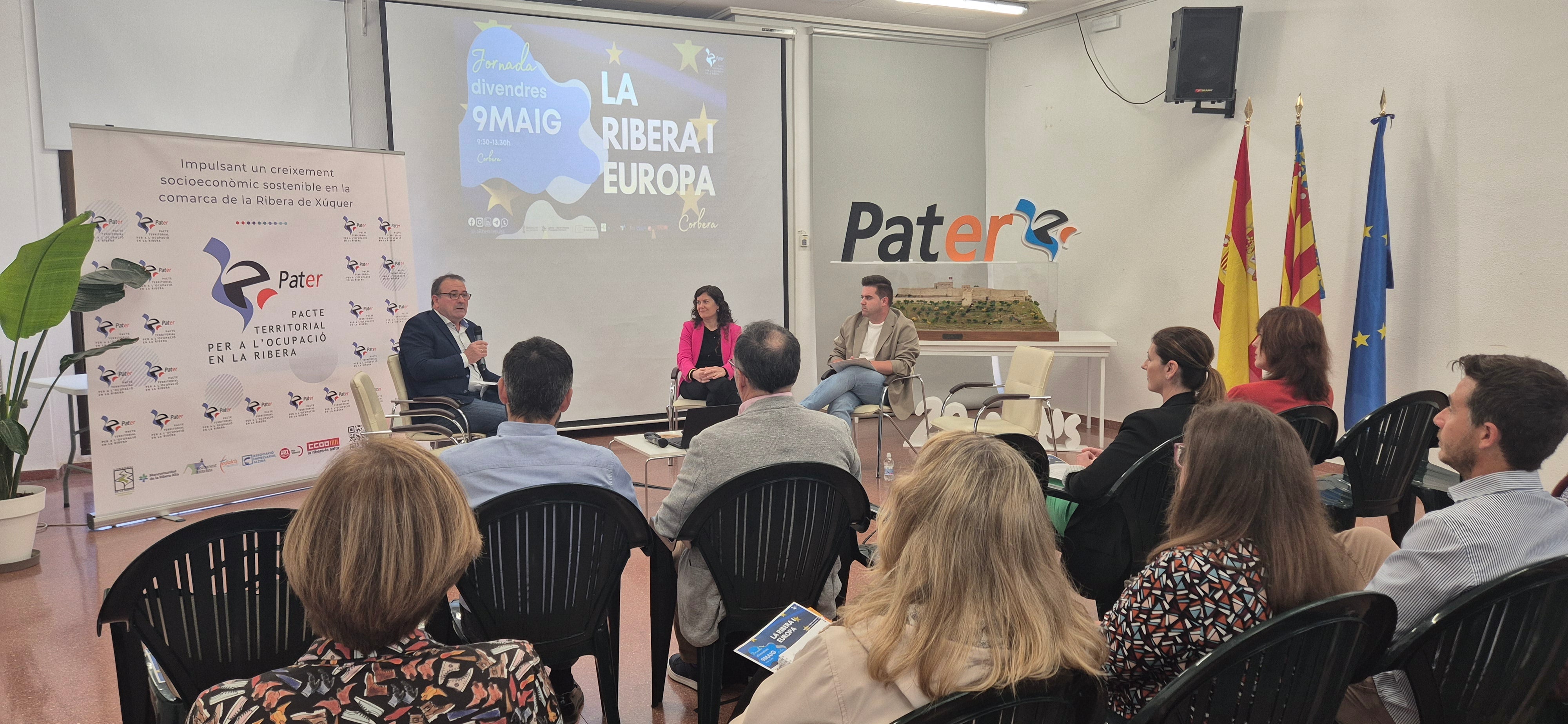 Corbera acoge la jornada “La Ribera i Europa” para impulsar la ciudadanía digital y acercar los fondos europeos al territorio Corbera acoge la jornada “La Ribera i Europa” para impulsar la ciudadanía digital y acercar los fondos europeos al territorio