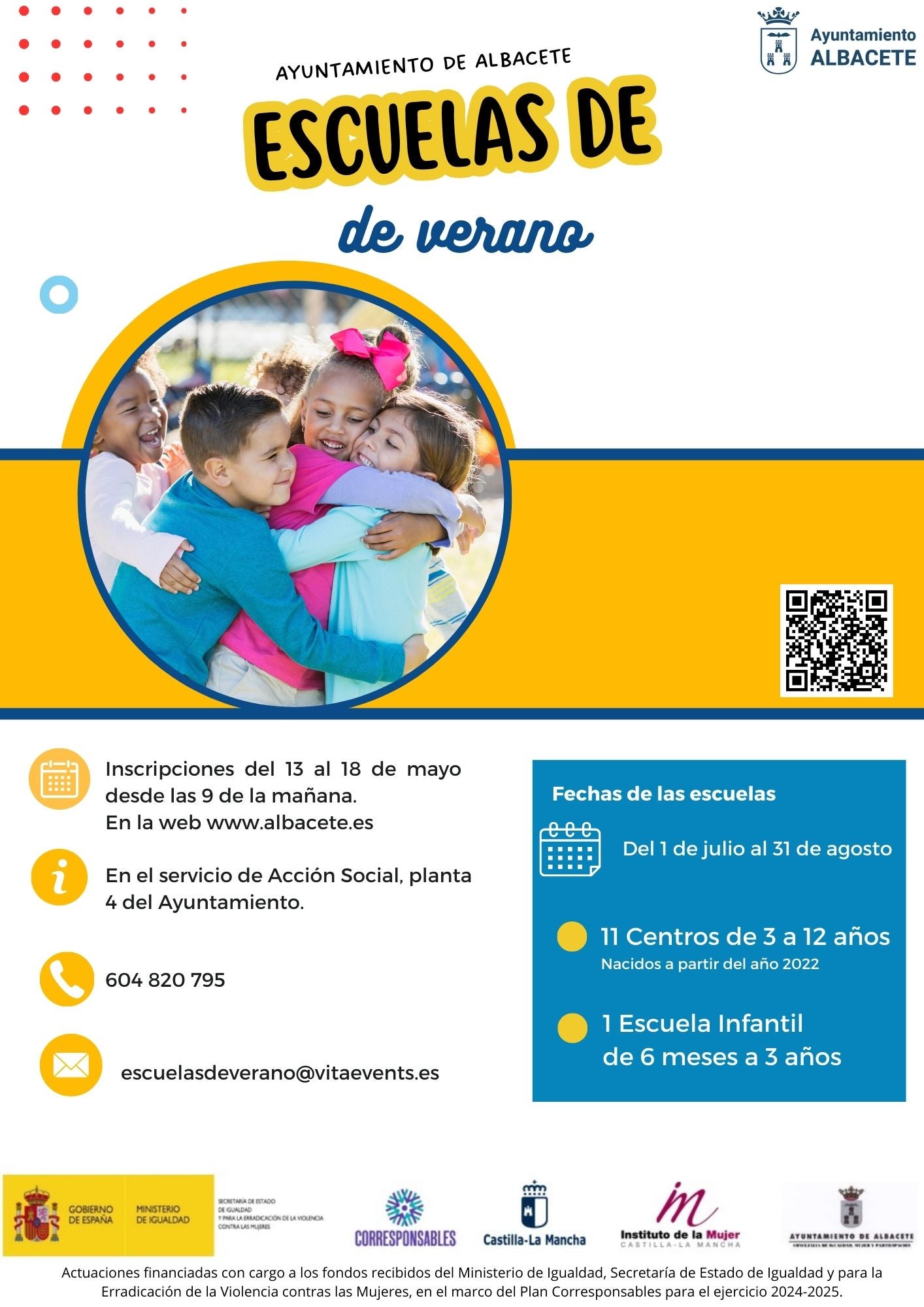 Abierto el plazo para solicitar una plaza en las Escuelas de Verano de la capital Abierto el plazo para solicitar una plaza en las Escuelas de Verano de la capital