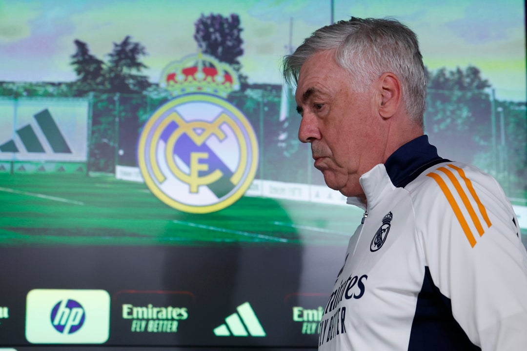 Ancelotti: "No podía ser entrenador del Real Madrid toda la vida" Ancelotti: "No podía ser entrenador del Real Madrid toda la vida"