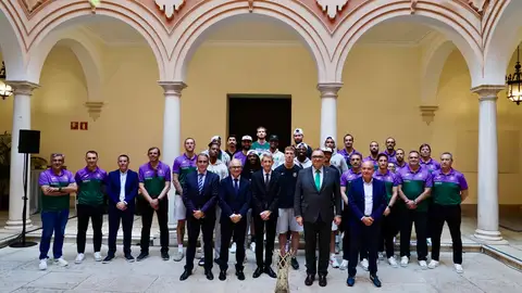 Recepción institucional al Unicaja Baloncesto como campeón de la Basketball Champions League (BCL) Recepción institucional al Unicaja Baloncesto como campeón de la Basketball Champions League (BCL)