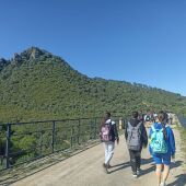 Una de las visitas a la Vía Verde de la Sierra de Cádiz