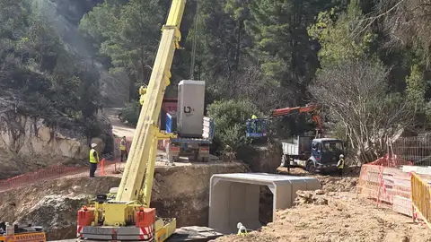 La CHS ultima los trabajos de emergencia para la mejora de la presa de La Fuensanta La CHS ultima los trabajos de emergencia para la mejora de la presa de La Fuensanta