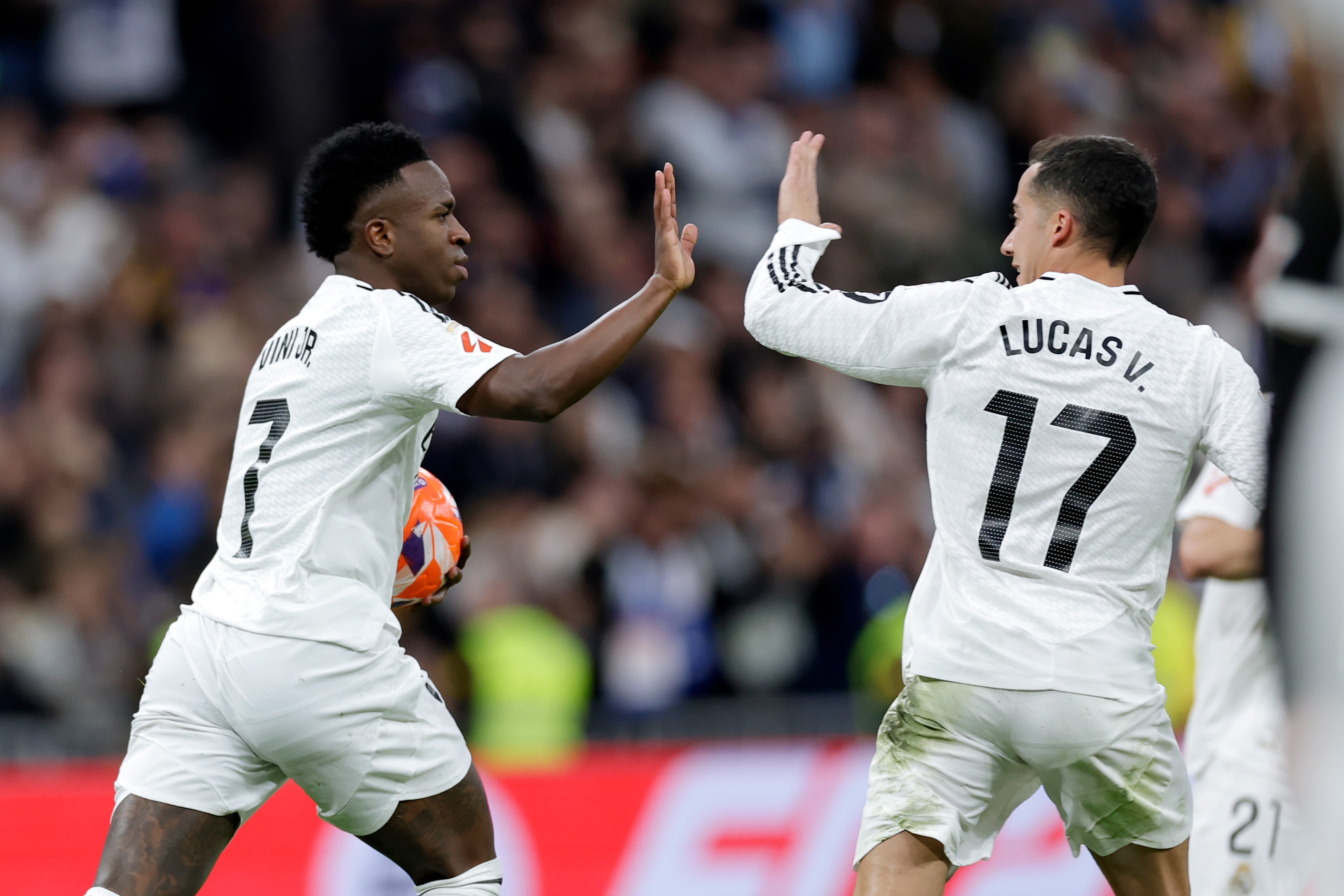 Vinícius y Lucas Vázquez también caen lesionados Vinícius y Lucas Vázquez también caen lesionados