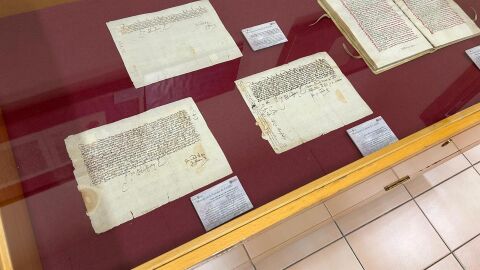 Documentos históricos incluidos en la exposición 'Murcia en la Corona de Castilla' Documentos históricos incluidos en la exposición 'Murcia en la Corona de Castilla'