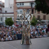 La Copa de la BCL, en la plaza del Santuario de la Victoria