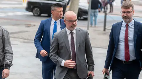 El delegado del Gobierno en la Comunidad de Madrid, Francisco Martín, a su llegada a los Juzgados de Plaza de Castilla El delegado del Gobierno en la Comunidad de Madrid, Francisco Martín, a su llegada a los Juzgados de Plaza de Castilla