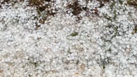 Granizo en Ausejo