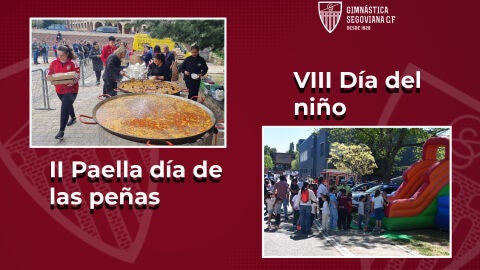 II Paella d&iacute;a de las Pe&ntilde;as/VII D&iacute;as del ni&ntilde;o