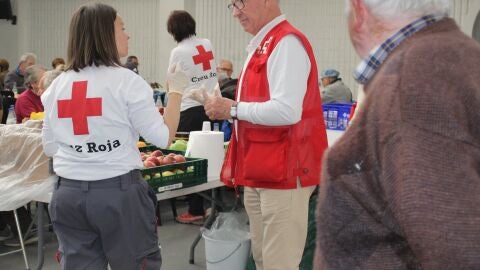 Voluntarios de Cruz Roja 
