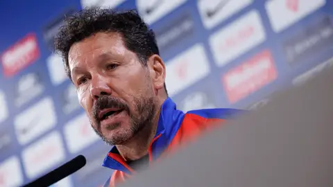 Simeone: "Soy un admirador de Ancelotti" Simeone: "Soy un admirador de Ancelotti"