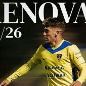 El defensa central Álex Salto se convierte en la primera renovación del Orihuela CF 
