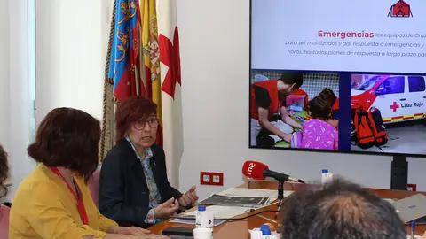 Presentación de la memoria de Cruz Roja. Presentación de la memoria de Cruz Roja.