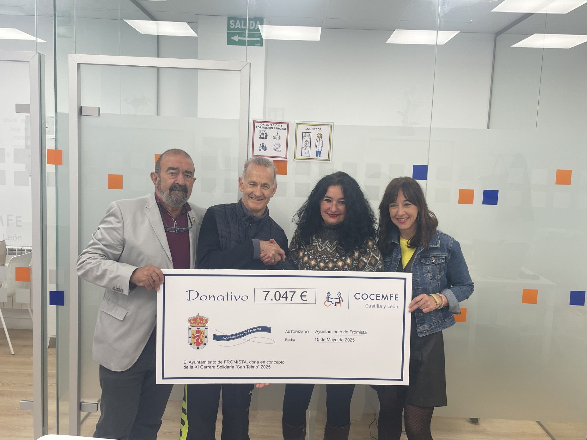 La XI Carrera Solidaria de Frómista recauda 7.047 euros para COCEMFE La XI Carrera Solidaria de Frómista recauda 7.047 euros para COCEMFE