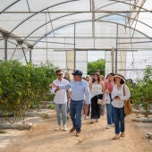 visita estudiantes a la finca agrícola de Servigroup en Villajoyosa