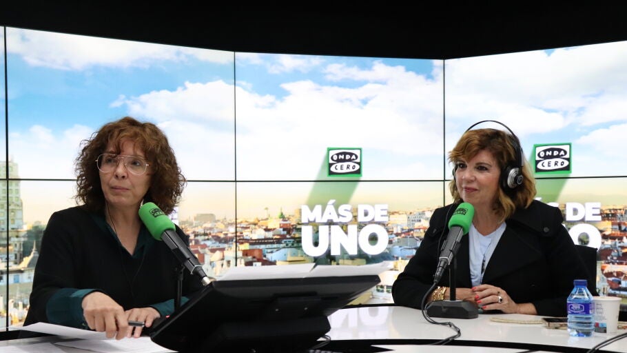 Belinda Wasington junto a Bego&ntilde;a en Mas de Uno