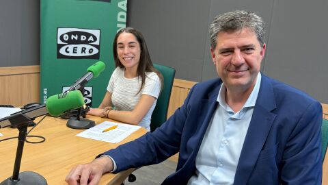Jaume Bauz&agrave; y Patricia Segura.