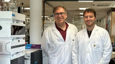Los investigadores del Cembio Francisco Javier Rupérez y David Chamoso Los investigadores del Cembio Francisco Javier Rupérez y David Chamoso