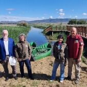 Mercedes Gómez ha visitado las Tablas de Daimiel