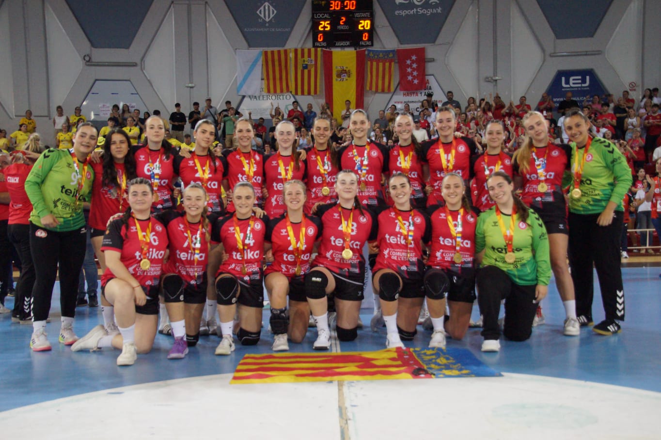 El BM Morvedre se proclama campeón de España juvenil El BM Morvedre se proclama campeón de España juvenil